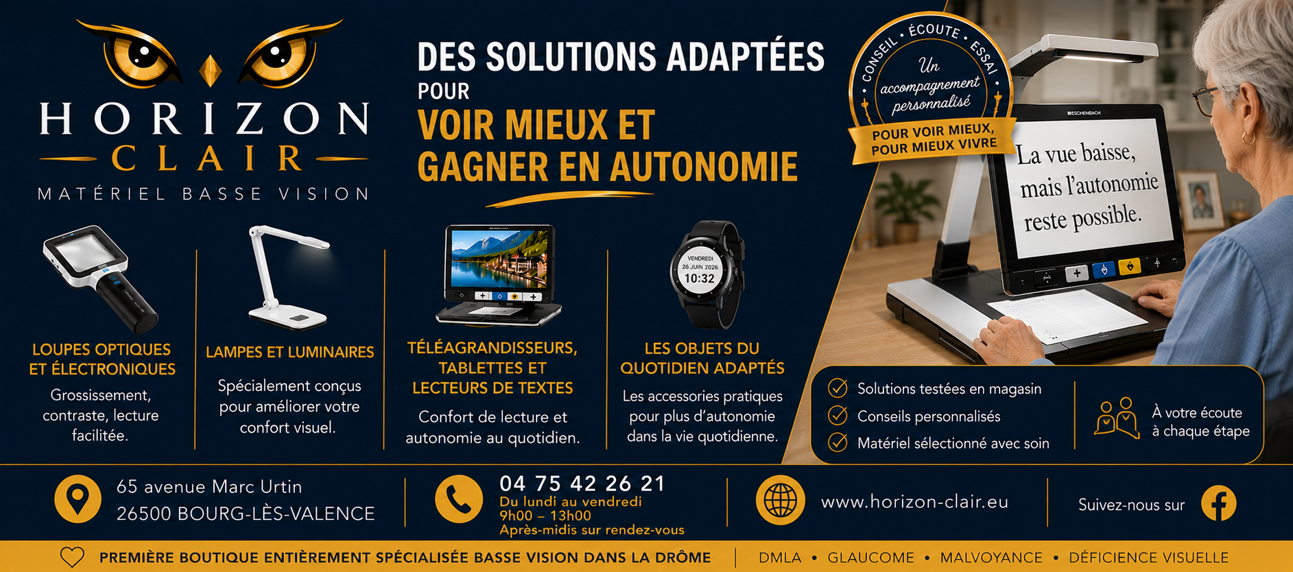 Notre publicité dans le Dauphiné Libéré du 26 juin 2026 (PDF)