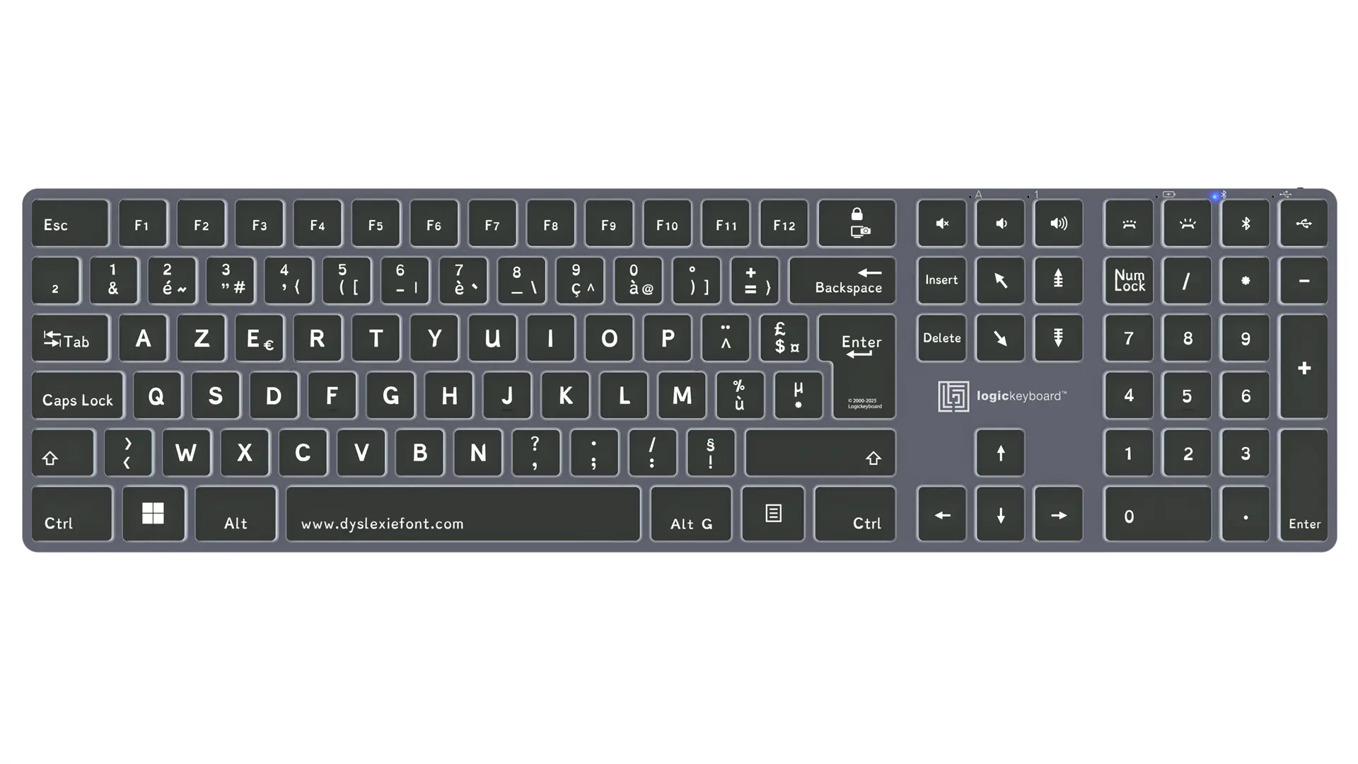 Clavier TITAN Dyslexie