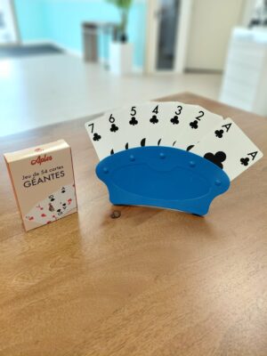 support cartes à jouer senior