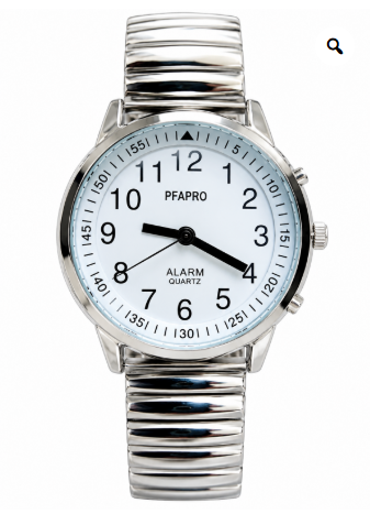 Montre parlante TOUCH femme PFA Pro avec bracelet métallique