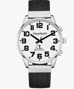 Montre Parlante pour Malvoyant Homme, avec Voix Française