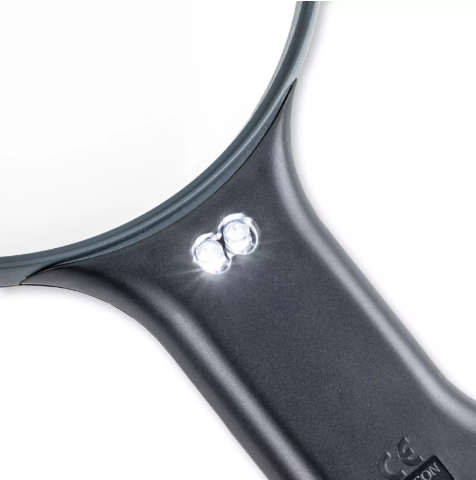 Loupe mains libres éclairante 2× – Image 3