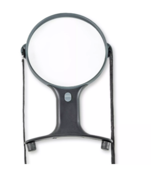 Loupe mains libres éclairante 2x Carson MagniShine HF-66 avec cordon de cou