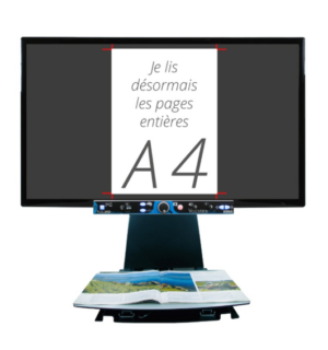 VocaTex 4 - Téléagrandisseur Full HD avec lecture vocale et connexion smartphone